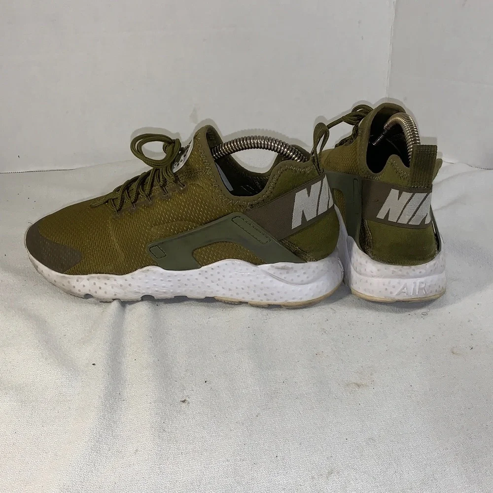 Nike Womens Air Huarache Run Ultra ‘Palm Green’ Running Sneakers
